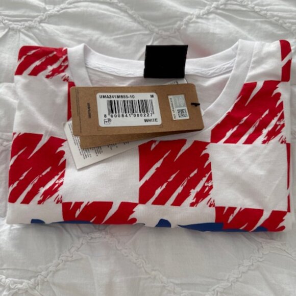 Umbro Croatia “Hrvatska” Checkered T-Shirt (Medium, New with Tags) - Picture 5 of 6